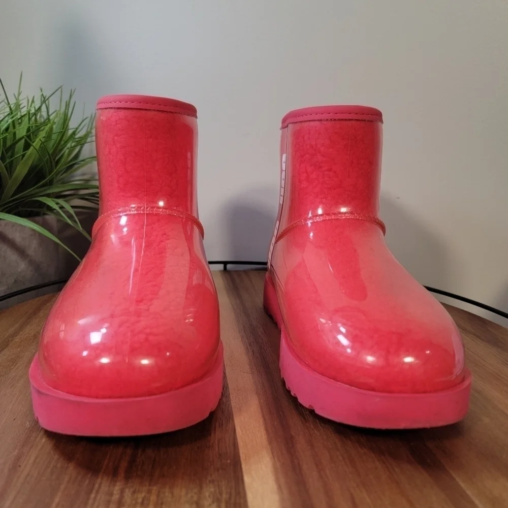 UGG Women's Classic Mini Clear Boot in Pink - Picture 6 of 15